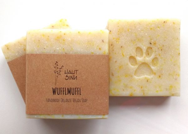 Bio-WUFFLMUFFL Hundeseife | vegan | pflegend | bio | rückfettend