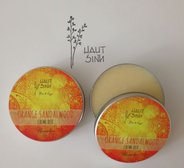 Orange-Sandelholz Creme Deo