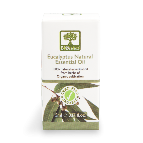 Eukalyptus - biozertifiziertes, natürliches, essentielles ätherisches Öl