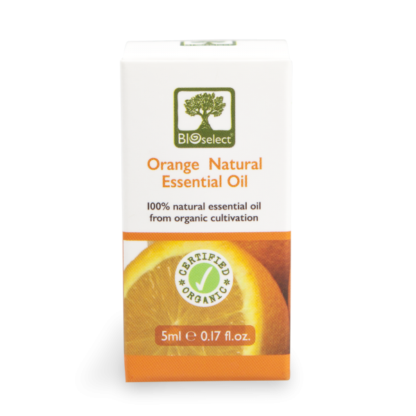 Orange - biozertifiziertes, natürliches, essentielles ätherisches Öl