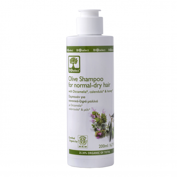 Bio-Olivenöl-Shampoo für normale und trockene Haare