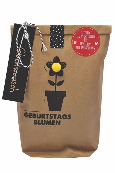 Geburtstagsblumen Wundertüte