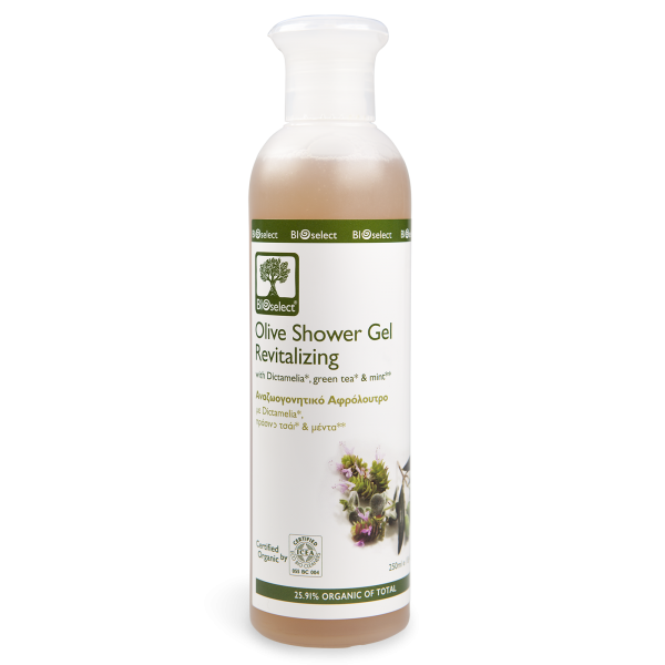 Revitalisierendes Bio-Oliven Dusch- und Badegel mit Frischekick