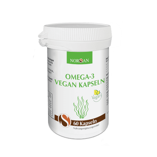 Norsan Omega3 aus Algen Pflanzliches Omega3 100 vegan Kapseln