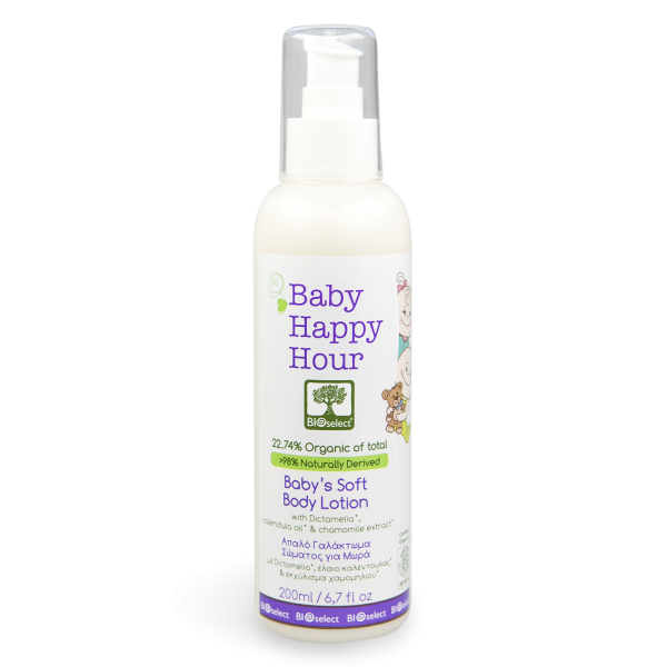 Happy Hour - Milde Bio-Körpermilch für Babys