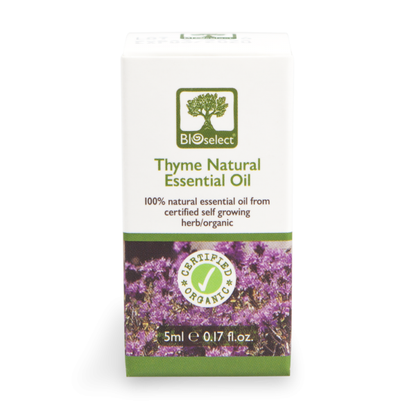 Thymian - biozertifiziertes, natürliches, essentielles ätherisches Öl