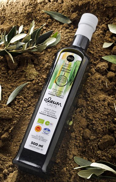 Oleum CRETE - Hochpolyphenolisches Bio-Olivenöl aus Kreta P.D.O. Messara